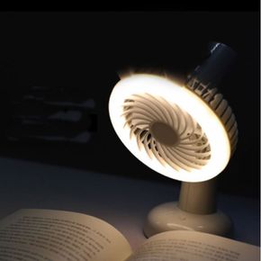 선풍기 써큘레이터 책상용 휴대용 넥밴드 미니 손풍기 냉풍기 자이언트 LED FAN110