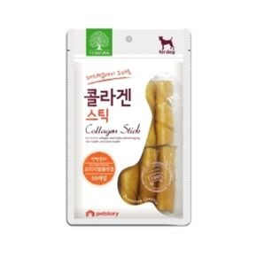 애완견 강아지 간식 개껌 치킨 콜라겐 스틱 5p 16cm