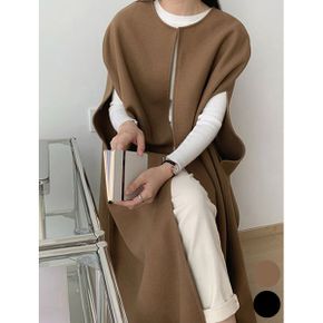 페미닌 노카라 베이직 롱 베스트 코트 WIADCT001_P347723583