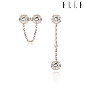 14K 체인 포인트 귀걸이 EL14EE031