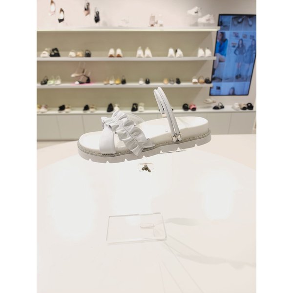 [부산점] 바바라 3cm 큐빅장식 투웨이 뮬 샌들 AAF312