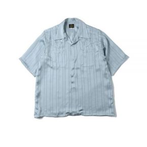 NEEDLES 니들스 24 SS Cowboy One-Up Shirt Blue (OT202) (카우보이 원 업 반팔 셔츠)