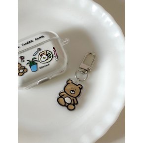 Teddy bear key ring