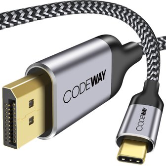 코드웨이 USB C타입 to DP 케이블 3m