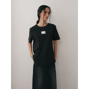 [2nd REORDER] LABEL T-SHIRT [BLACK]