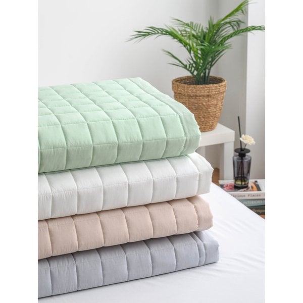 면고밀도 레베카 바이오워싱 무봉제 순면 호텔식 침대패드