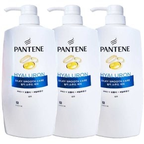 실키 스무드케어 샴푸 750ml x 3개 손상모발 수분케어
