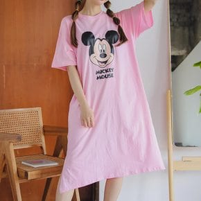 (디즈니정품) 하하미키 홈원피스 박시원피스 여성잠옷 여름파자마 홈웨어