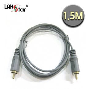 LANSTAR LS-1RCA-MM-1.5M RCA케이블 1.5m