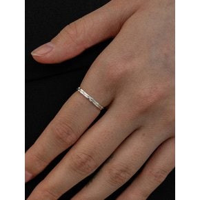 [Silver 925] Basic Line Ring-2