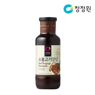  청정원 소불고기 양념 500g x5개