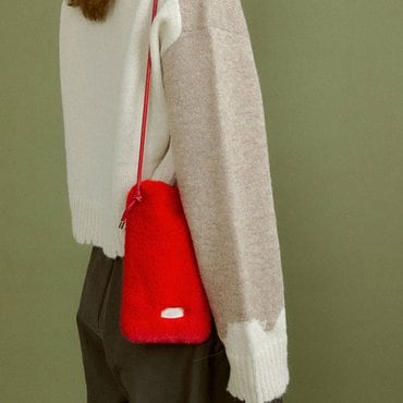 몰리올리 ADORA strap mini bag [red]