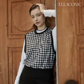 [런칭가 79,000원→2만원↓] 엘라코닉 하운드투스 패턴  베스트