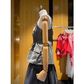 [시흥점] 여성 라벨 포인트 스트링 오픈형 베스트 (EQ3WV760)