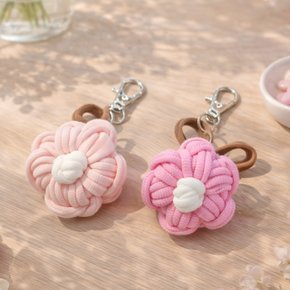 봄 벚꽃 키링 만들기 양말목 DIY 키트