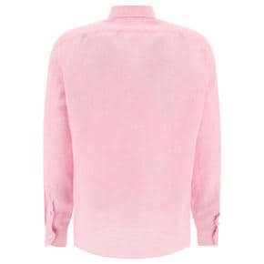 보리엘로 Classic linen shirt Mens shirt 160359 ROSA Pink