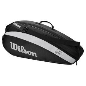 [해외] 테니스 가방 백팩 윌슨 Wilson RF Team 3 Pack Tennis Bag Black 81541