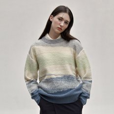 Gradation Knit in Blue VK2WP365-22