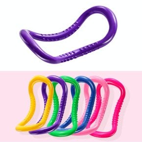 돌기형종아리링 종아리압박링 다리마사지요가링 다리부기빼기도구