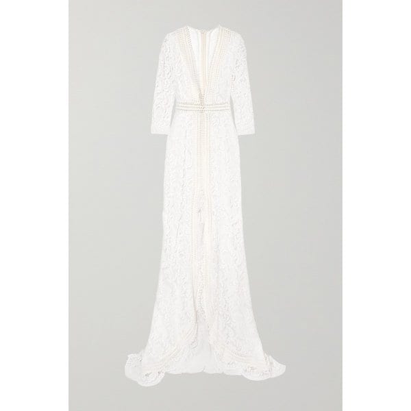 갈반 세비야 코튼 혼방 레이스 가운 화이트 1890828705571190