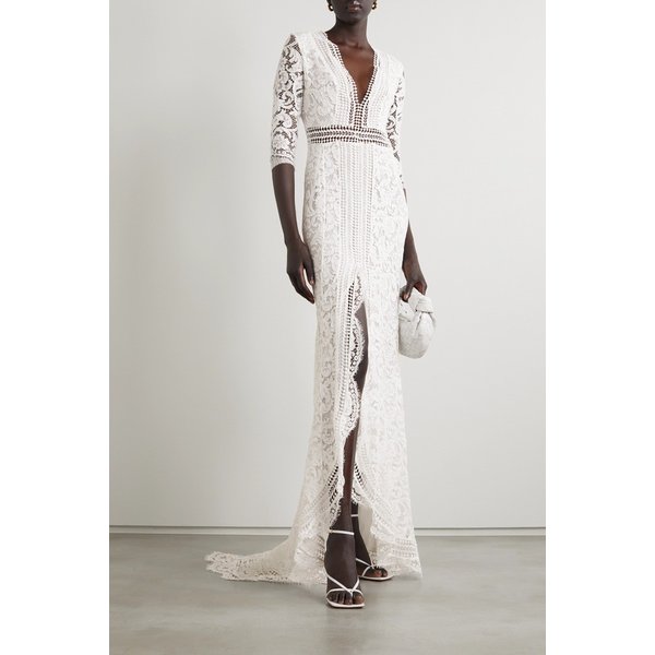 갈반 세비야 코튼 혼방 레이스 가운 화이트 1890828705571190