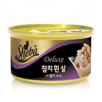  고양이캔 쉬바 참치 흰살 고양이 젤리소스 85g 24개입 고양이캔 고양이수프 고양이스프 고양이생선 고양이죽