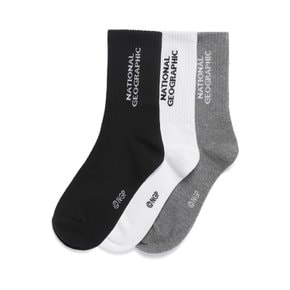 K265KSO060 크루 삭스 3PACK MULTI