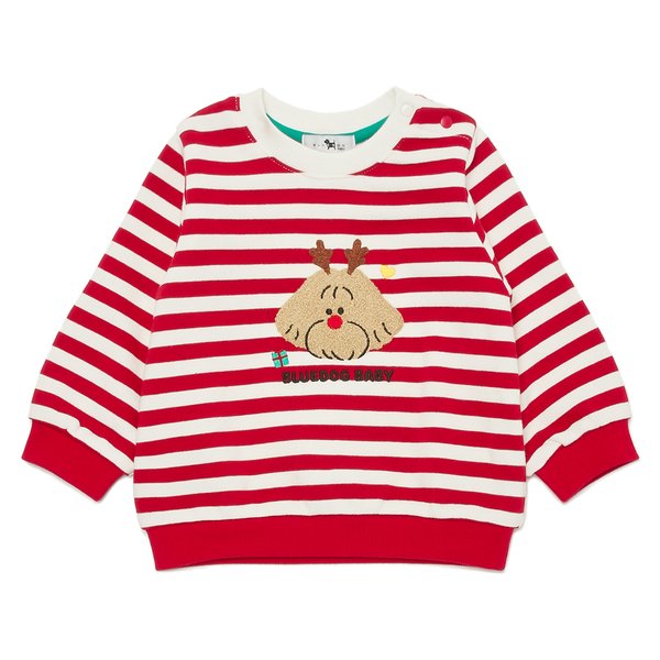 [여주점] [오프라벨 여주점] 블루독베이비 (RD) 포인핸드 X-MAS 상하세트A (44C13-610-10)