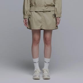 [여주점] N241WSK040 여성 팀버 숏기장 카고 스커트 카멜