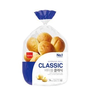 NS홈쇼핑 [오티삼립]버터롤 클래식 14입 (360g) 1봉[33969769]