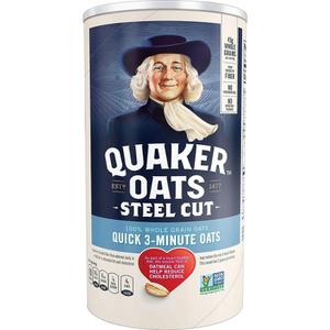 퀘이커 미국직구 Quaker 퀘이커 스틸컷 오트 시리얼 퀵 3분 오트 709g