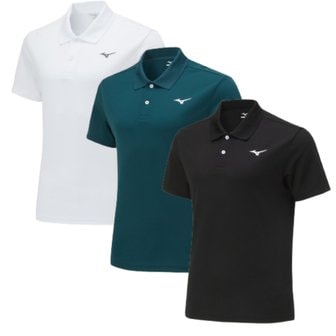 미즈노 32YA312601 남여공용 베이직 카라 반팔티셔츠 BASIC POLO SHIRTS 32YA312609 2C 카라티