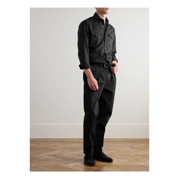 브루넬로쿠치넬리 브러시드 코튼 트윌 셔츠 1647597292908294