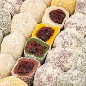 [팜투맘] 쫀득한 모찌 4색 찹쌀떡 1.4kg (40g 35개입)