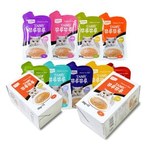 테비 쮸루쮸루 30g x 12개 츄르 고양이간식