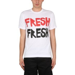 BRETT WESTFALL T-SHIRT Short Sleeve T-Shirt FK-T006_2 WHITE