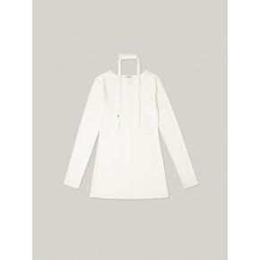 FOULARD LONG LAYERED T-SHIRT [IVORY]