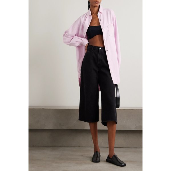 마리아 맥매너스 오버사이즈 데님 셔츠 46376663163028896