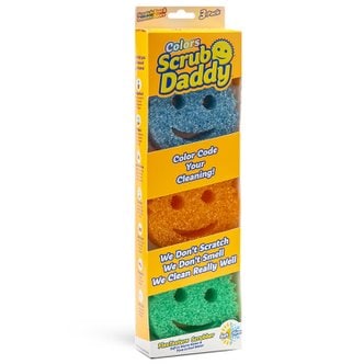  ScrubDaddy 스크럽대디 컬러 3P