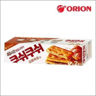 텐바이텐 오리온 쿠쉬쿠쉬 크루와상맛 65.6g(2개입)x6