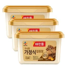 CJ 해찬들 구수한 가정식 집된장 500g x 3개