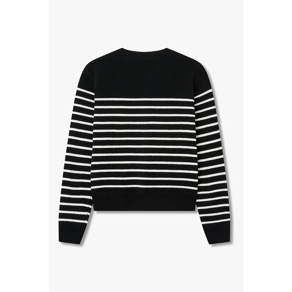 캐시미어 울 블렌드 스트라이프 가디건 7155450017199