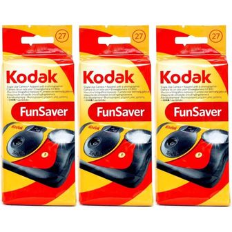  일본 코닥 폴라로이드 Kodak 일회용카메라 3개입 1633078
