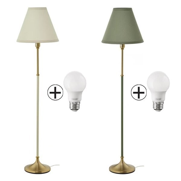 FLYGHOJD 플뤽회이드 플로어스탠드 143cm 전구포함/장스탠드/침실스탠드/인테리어조명