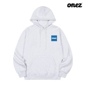 원즈 OZ 기모 후드티 SQUARE BOX LOGO (OZ070) 오트밀