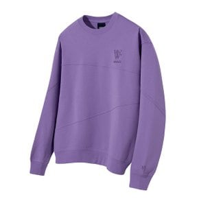 Segment Point Sweatshirt  Purple  _P348904189