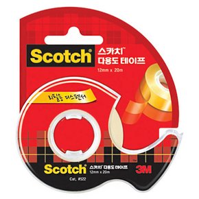 3M 스카치 다용도 테이프 522D (12mmx20m)