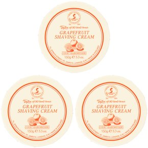 Taylor of Old Bond Street 자몽 쉐이빙 크림 볼 150g 3개