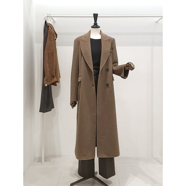 [파주점] 쥬크 주크 캐시미어블렌드 슬림핏 롱 코트(Z244MSG549)