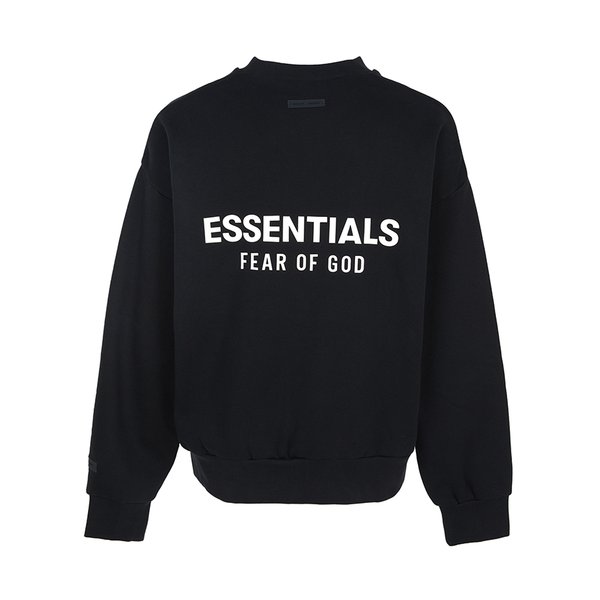 [부산점] 에센셜 남성 기모 맨투맨 192AS252081F VINTAGE BLACK